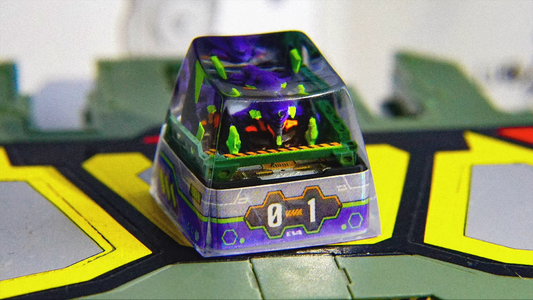EVA Neon Genesis Evangelion Keycap Set – Non-Transparent PBT