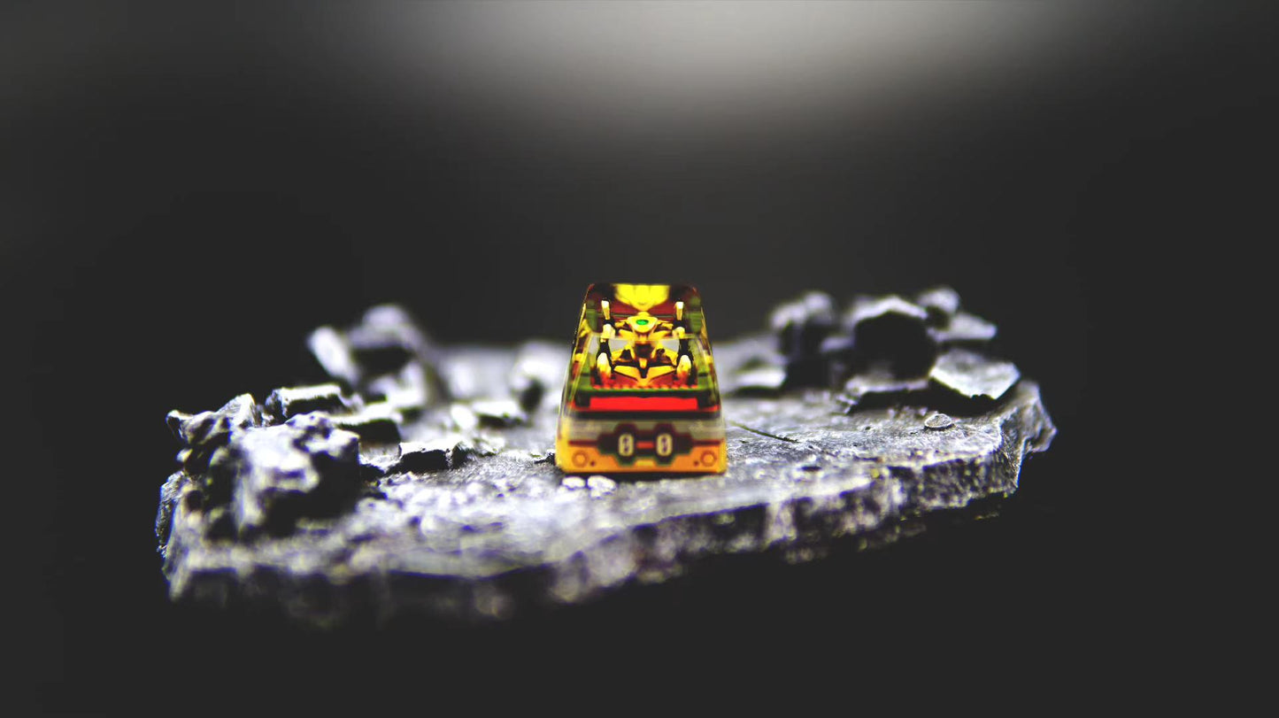 EVA Neon Genesis Evangelion Keycap Set for Mechanical Keyboards
